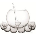 Set Punch Punch Glass Glass Clear